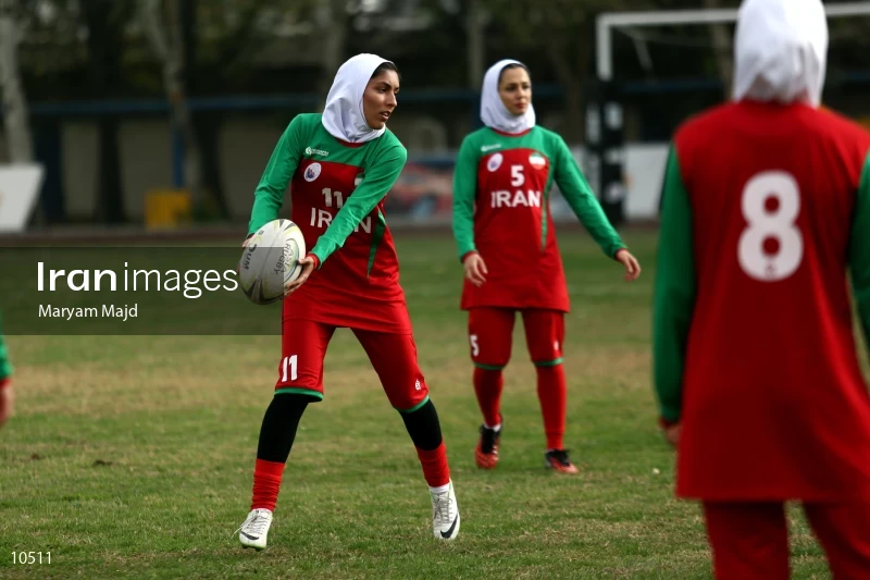 Iran and Germany Friendly Rugby Match in Tehran