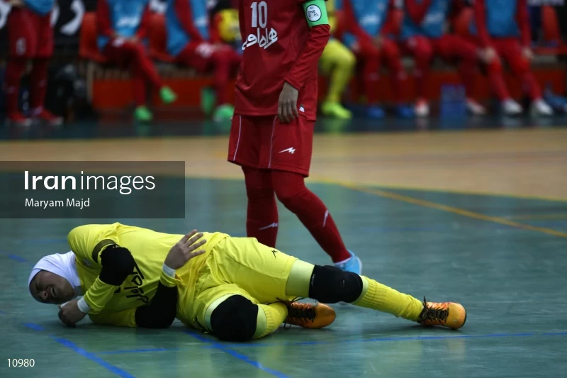 Friendly match of national women's futsal teams of Iran and Russia