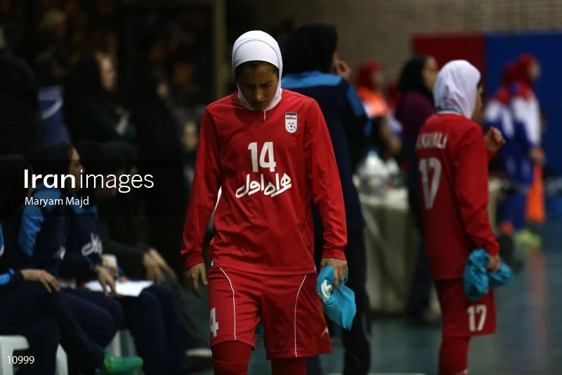 Friendly match of national women's futsal teams of Iran and Russia