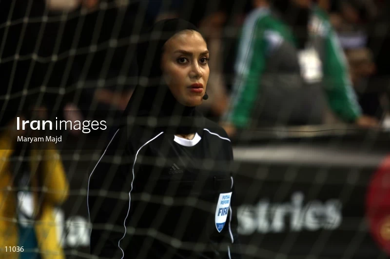 Friendly match of national women's futsal teams of Iran and Russia