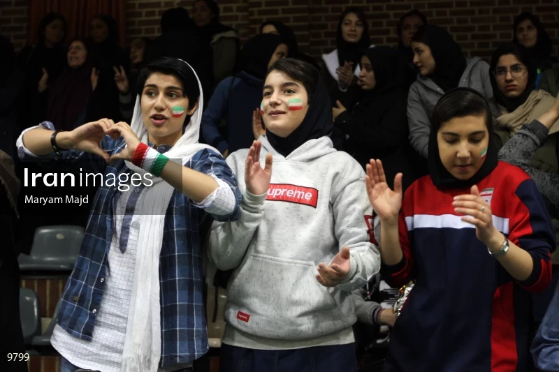 Friendly match of national women's futsal teams of Iran and Russia