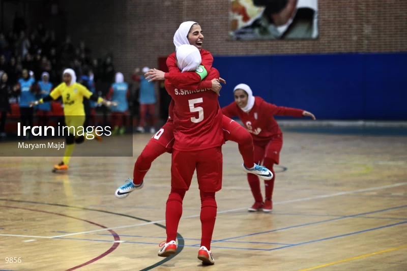 Friendly match of national women's futsal teams of Iran and Russia