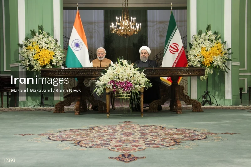 joint press conference of Hassan Rouhani and Narendra Modi