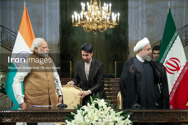 joint press conference of Hassan Rouhani and Narendra Modi