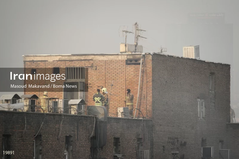 Tehran's Iconic Plasco Building Collapses After Fire