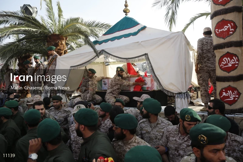 Funeral Ceremony of Iranian Martyr Mohsen Hojaji