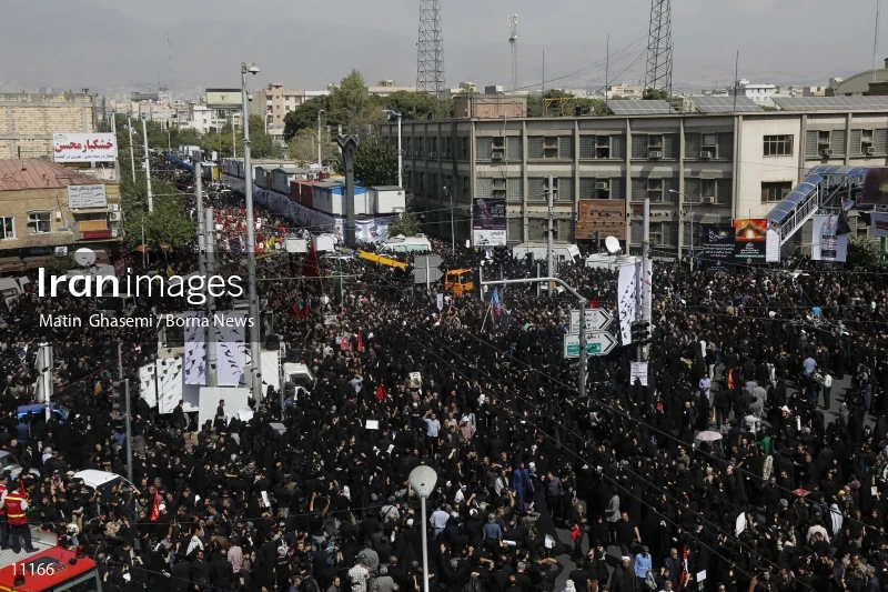 Funeral Ceremony of Iranian Martyr Mohsen Hojaji