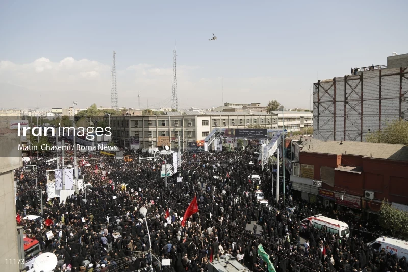 Funeral Ceremony of Iranian Martyr Mohsen Hojaji