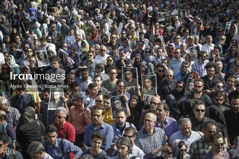ceremony for Iranian film-maker Abbas Kiarostami