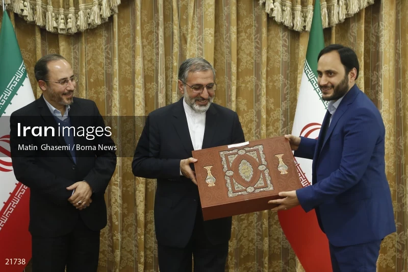 The induction ceremony of Sepehr Khalji