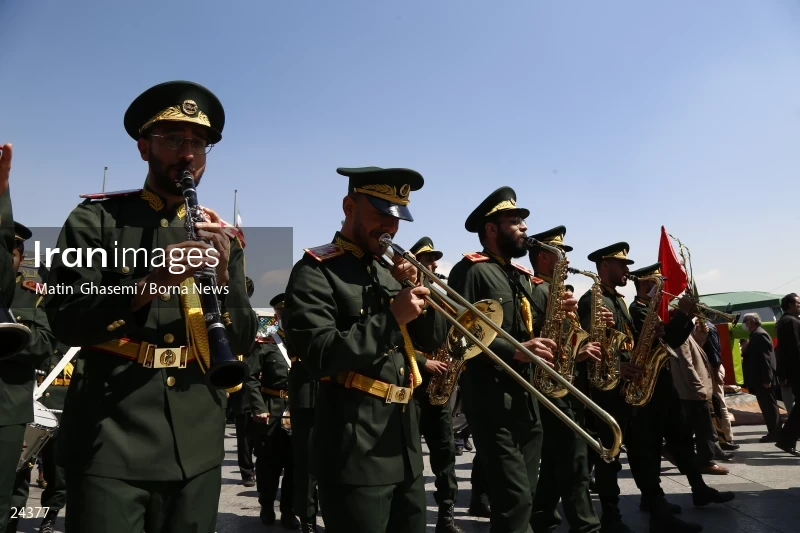 The funeral ceremony of Milad Heidari and Meghdad Mahghani Jafarabadi