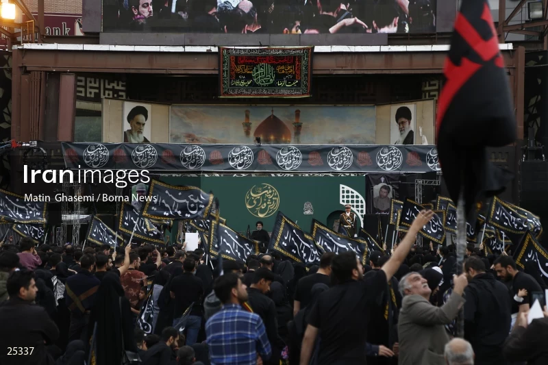 Commemoration ceremony of the martyrs of the Islamic Republic Army who defended syria