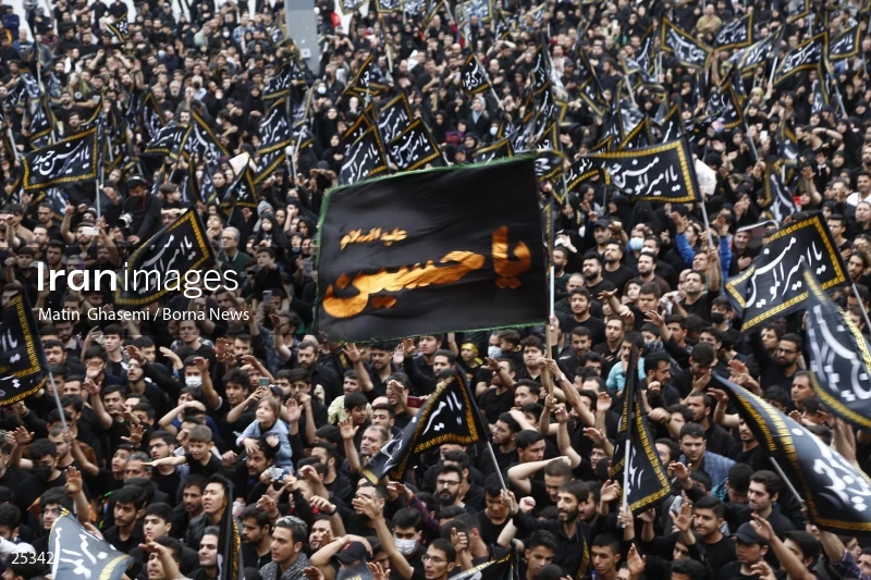 Commemoration ceremony of the martyrs of the Islamic Republic Army who defended syria