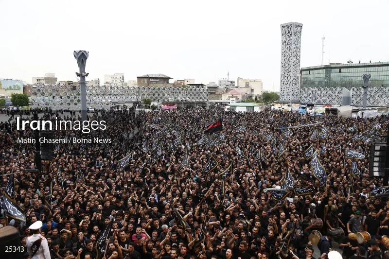 Commemoration ceremony of the martyrs of the Islamic Republic Army who defended syria