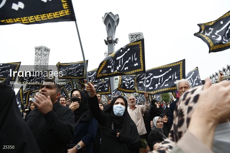 Commemoration ceremony of the martyrs of the Islamic Republic Army who defended syria