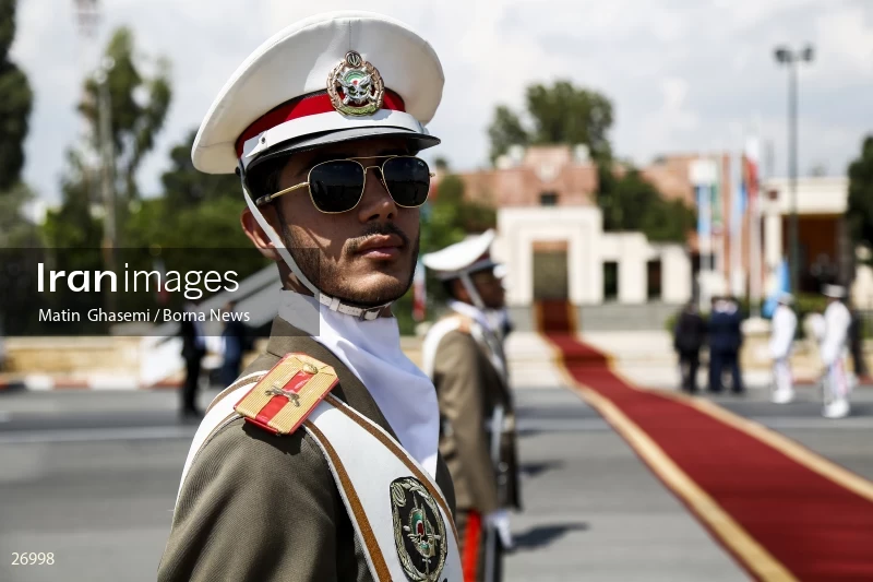 The arrival of the prime minister of Kazakhstan to Iran