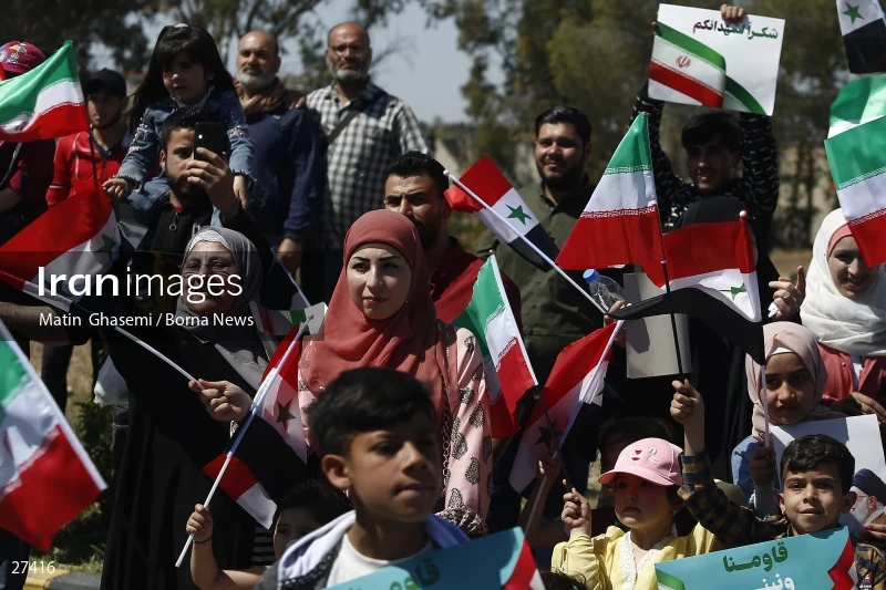 Iranian President's visit to Syria
