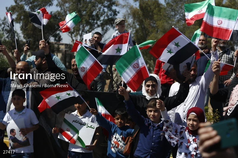 Iranian President's visit to Syria