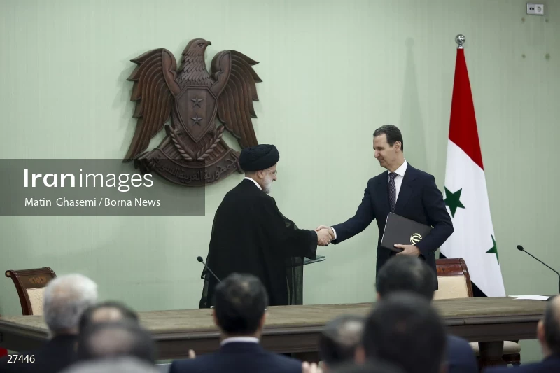 Signing of the comprehensive program of strategic and long-term cooperation between Iran and Syria