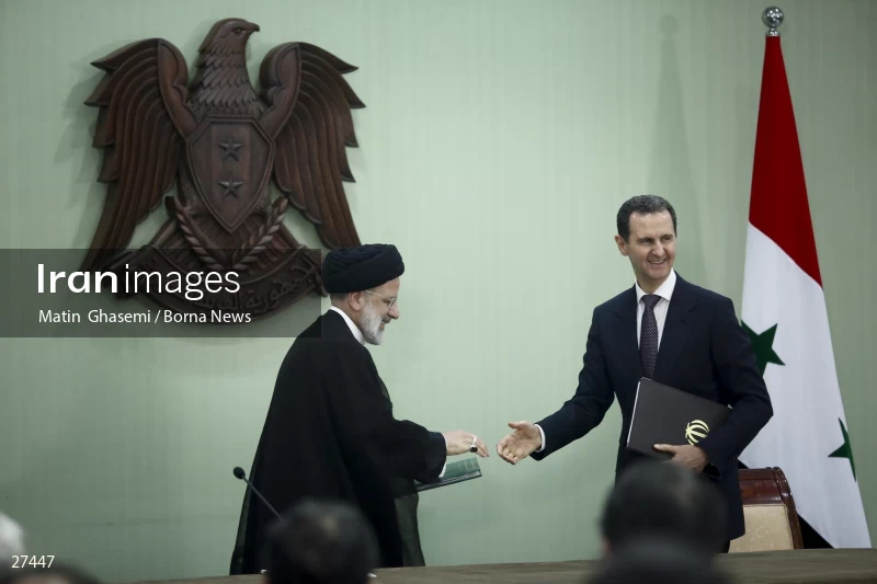 Signing of the comprehensive program of strategic and long-term cooperation between Iran and Syria