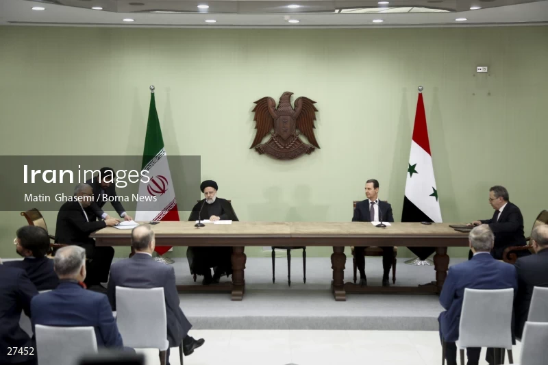 Signing of the comprehensive program of strategic and long-term cooperation between Iran and Syria