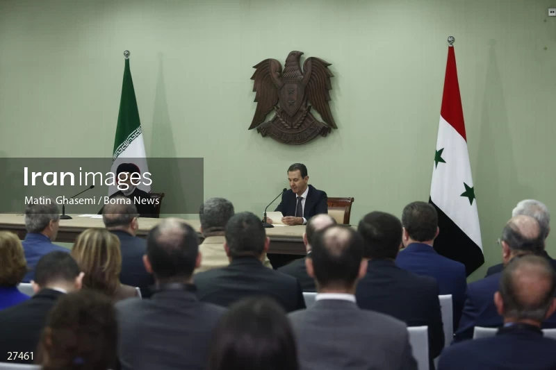 Signing of the comprehensive program of strategic and long-term cooperation between Iran and Syria