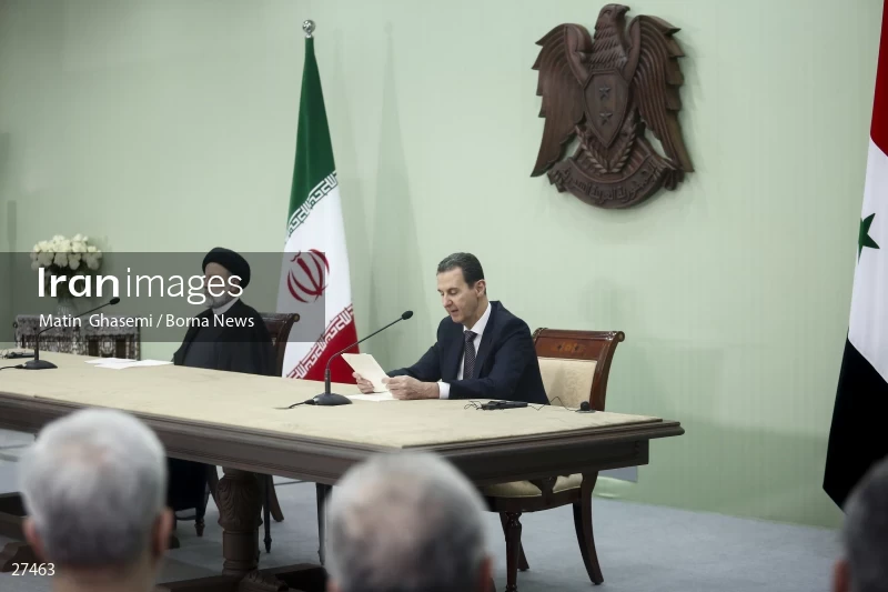 Signing of the comprehensive program of strategic and long-term cooperation between Iran and Syria