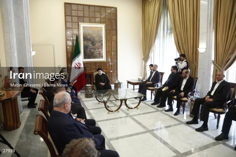 Ebrahim Raisi's trip to Syria