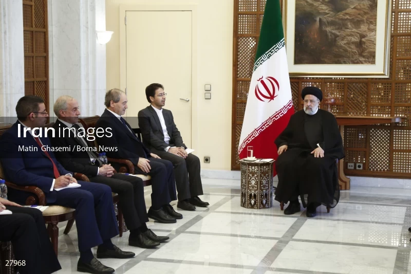 Ebrahim Raisi's trip to Syria