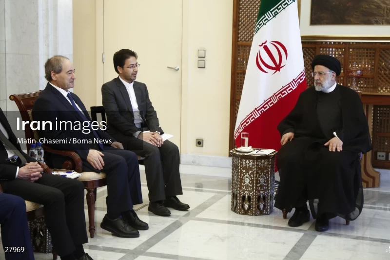 Ebrahim Raisi's trip to Syria