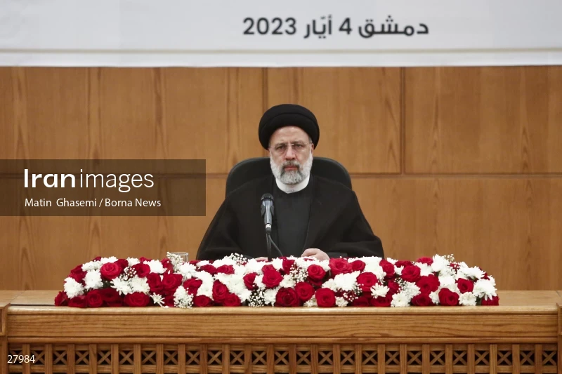 Ebrahim Raisi's meeting with businessmen and economic activists of Syria and Iran