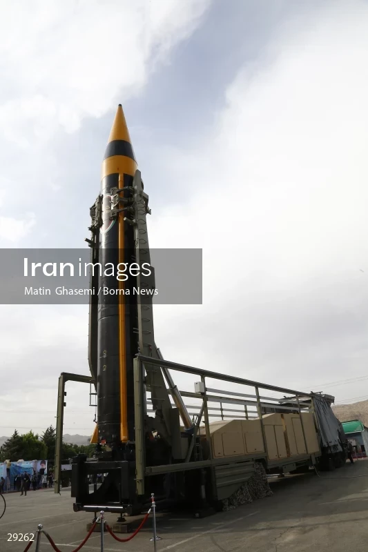 Unveiling of "Kheybar" long-range strategic missile