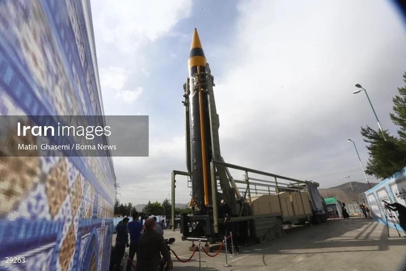 Unveiling of "Kheybar" long-range strategic missile