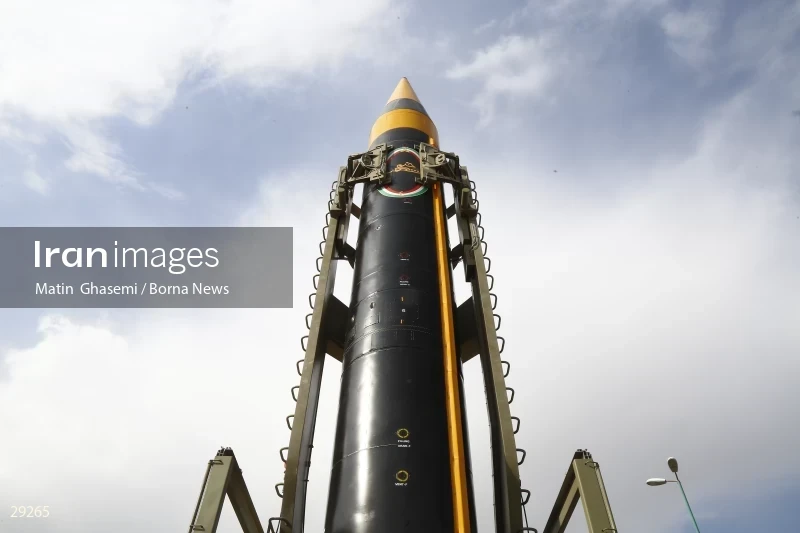 Unveiling of "Kheybar" long-range strategic missile