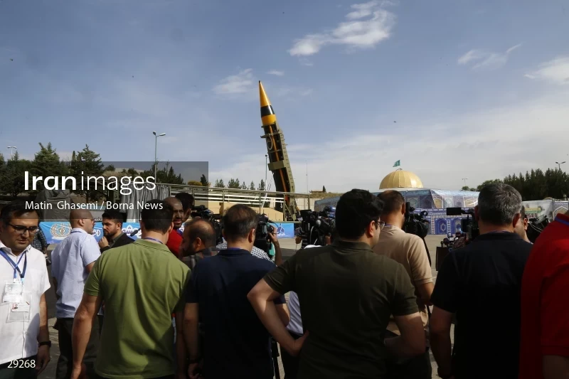 Unveiling of "Kheybar" long-range strategic missile