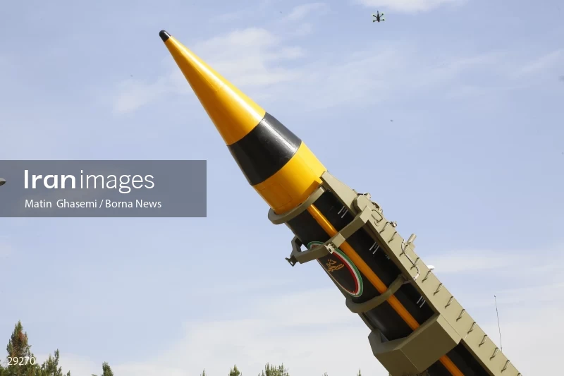 Unveiling of "Kheybar" long-range strategic missile
