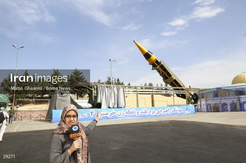 Unveiling of "Kheybar" long-range strategic missile