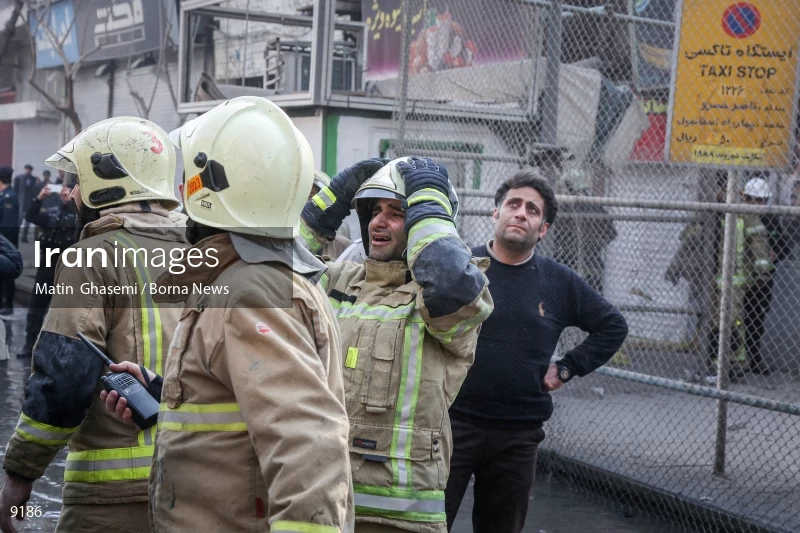Tehran's Iconic Plasco Building Collapses After Fire