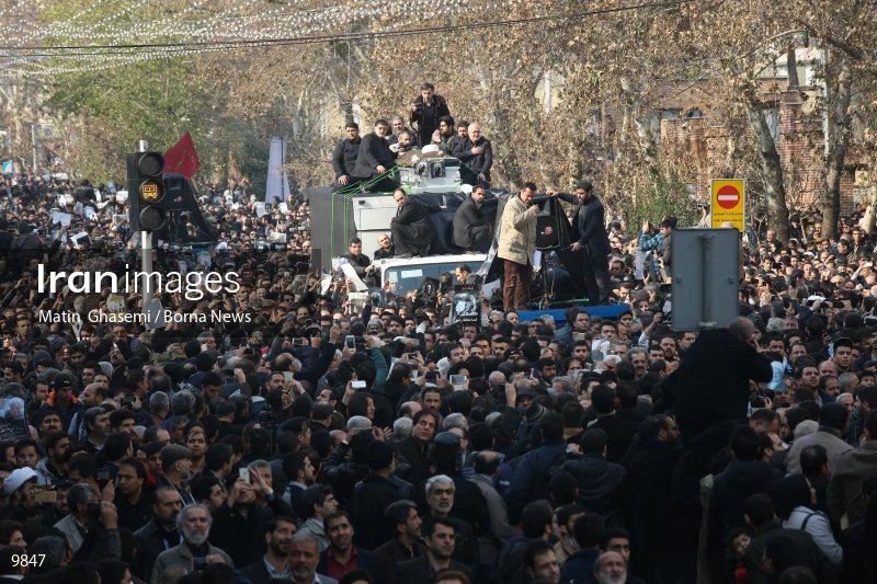 Ayatollah Akbar Hashemi Rafsanjani's funeral in Tehran