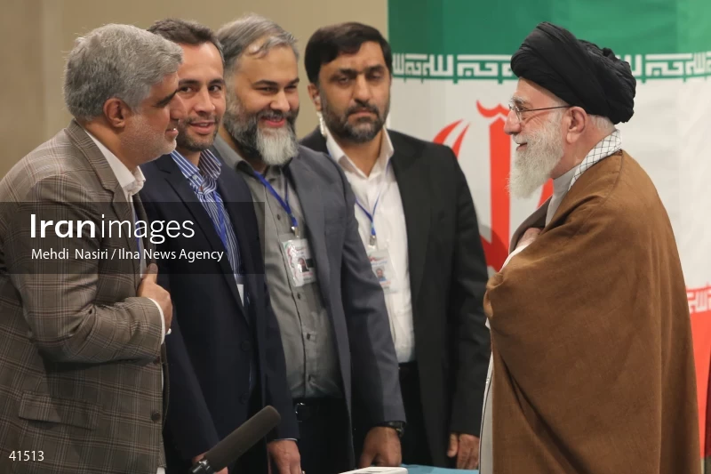 The Supreme Leader's Presence in the Second Round of the Iranian Parliament Elections