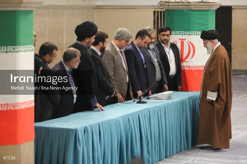 The Supreme Leader's Presence in the Second Round of the Iranian Parliament Elections