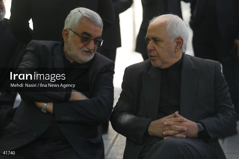 The funeral for Hossein Amir-Abdollahian