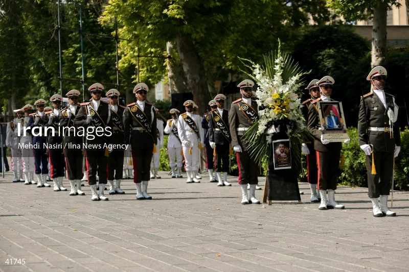 The funeral for Hossein Amir-Abdollahian