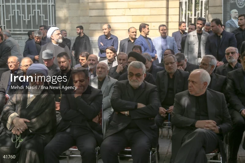 The funeral for Hossein Amir-Abdollahian