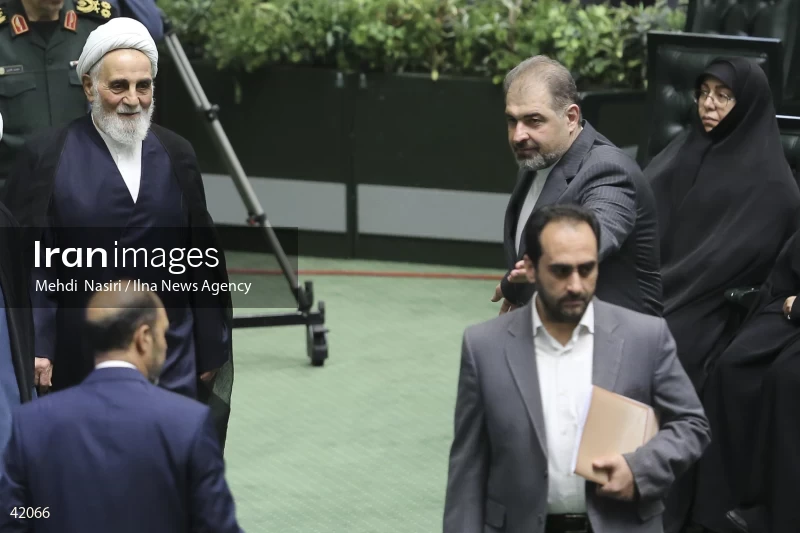 The opening ceremony of the 12th term of The Islamic Consultative Assembly