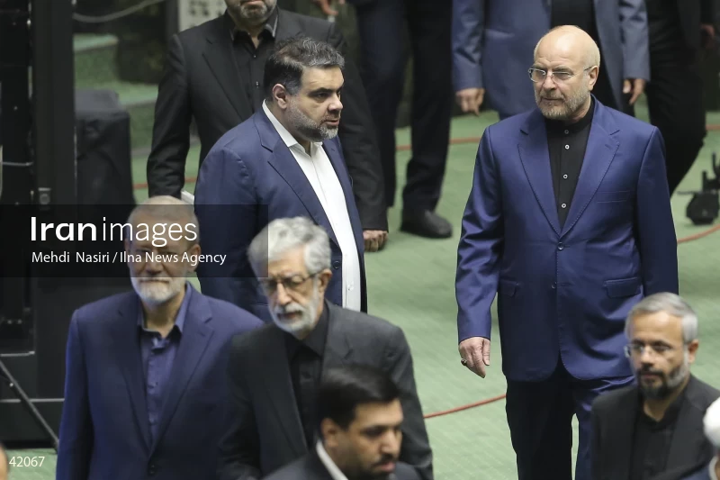 The opening ceremony of the 12th term of The Islamic Consultative Assembly