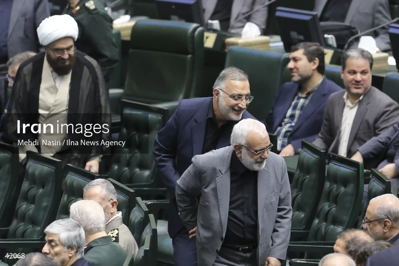The opening ceremony of the 12th term of The Islamic Consultative Assembly