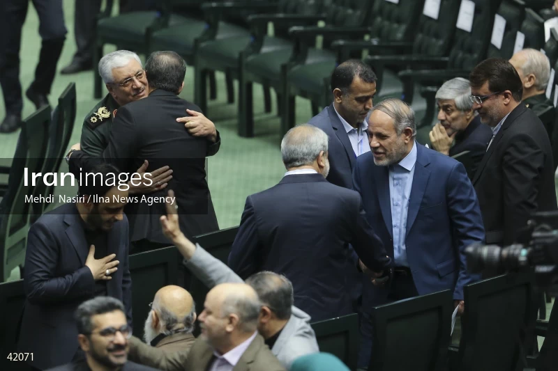 The opening ceremony of the 12th term of The Islamic Consultative Assembly
