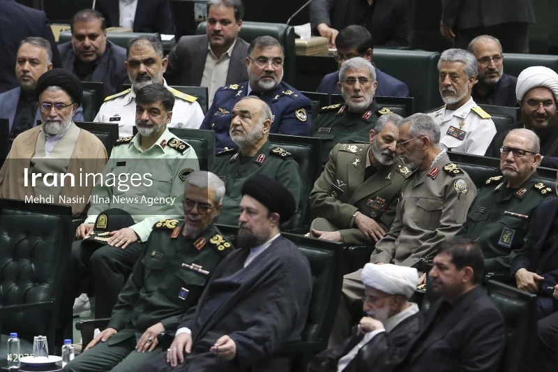 The opening ceremony of the 12th term of The Islamic Consultative Assembly