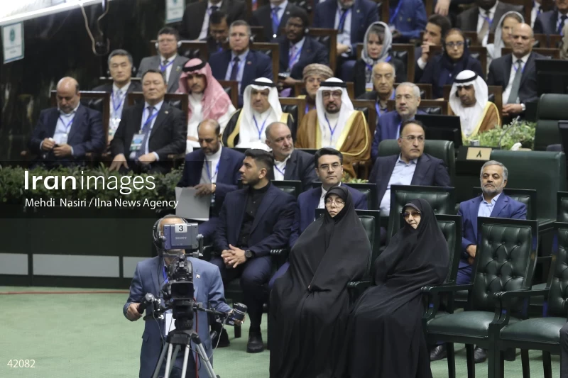 The opening ceremony of the 12th term of The Islamic Consultative Assembly